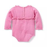 Baby Ruffle Knit Romper