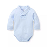 Baby Shawl Collar Bodysuit