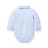Baby Shawl Collar Bodysuit