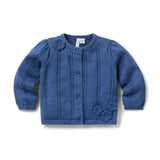 Baby Crochet Flower Cardigan