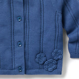 Baby Crochet Flower Cardigan