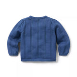 Baby Crochet Flower Cardigan