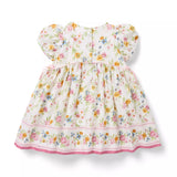 Baby Floral Border Dress
