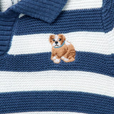 Baby Dog Striped Matching Set