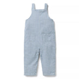 Baby Gingham Dog Dungarees