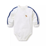 Baby Dog Striped Sleeve Bodysuit