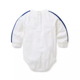 Baby Dog Striped Sleeve Bodysuit