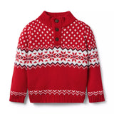 The Fair Isle Mock Neck Jumper