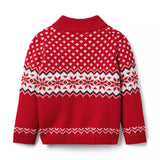 The Fair Isle Mock Neck Jumper