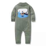 Baby Cowboy Knit One-Piece