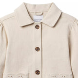 The Twill Eyelet Jacket