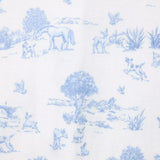 Baby Meadow Toile Footed One-Piece