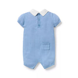 Baby Ducks Collared Romper