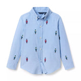 Embroidered Nutcracker Oxford Shirt