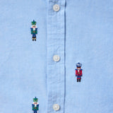Embroidered Nutcracker Oxford Shirt