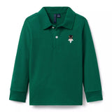 Embroidered Nutcracker Pique Polo