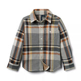Plaid Jacquard Shirt