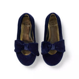 Velvet Bow Ballet Flat