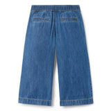 The Chambray Wide Leg Trouser