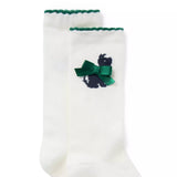 Scottish Terrier Bow Sock