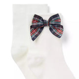 Tartan Bow Sock