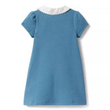 Quilted Collared Dress