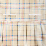 The Plaid Pleated Dress