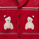 The Holiday Bear Baby Cardigan