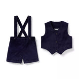 The Well Suited Velvet Baby Set