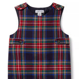 The Tartan Traditions Baby Dungarees