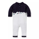 Baby Train Collared One-Piece