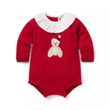 The Holiday Bear Baby Romper