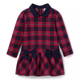 The Tartan Collared Bow Dress
