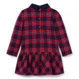 The Tartan Collared Bow Dress