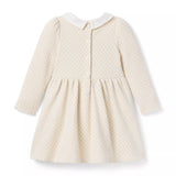 The Metallic Jacquard Dress