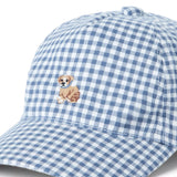Baby Dog Gingham Cap