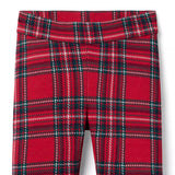 Tartan Button Cuff Jacquard Trouser