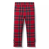 Tartan Button Cuff Jacquard Trouser