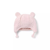 Baby Cable Knit Bear Ear Beanie