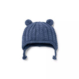 Baby Cable Knit Bear Ear Beanie