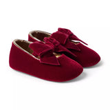 Baby Velvet Bow Ballet Flat