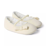 Baby Sherpa Bow Ballet Flat