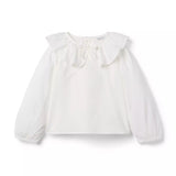 Ruffle Collar Top