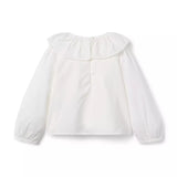 Ruffle Collar Top