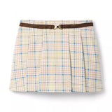 The Plaid Pleated Skirt
