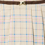 The Plaid Pleated Skirt