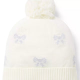Baby Bow Pom Beanie