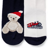 Baby Bear And Train Sock 2-Pack