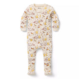 Baby Organic Cotton Disney Winnie The Pooh Footed Pyjama