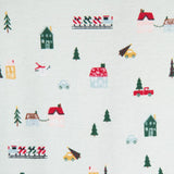 Baby Organic Cotton Holiday Village Footed Pyjama